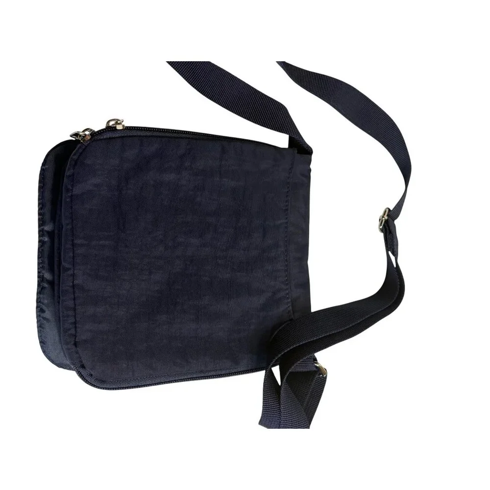 Walt Disney World Messenger Bag Navy Blue VTG Embroidered Crossbody Travel Pouch